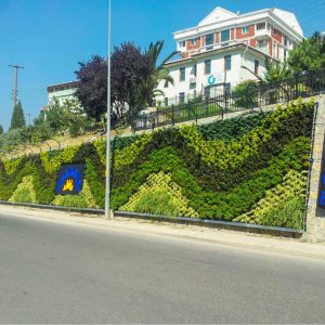 Gebze Belediyesi Dikey Bahçe Uygulaması
